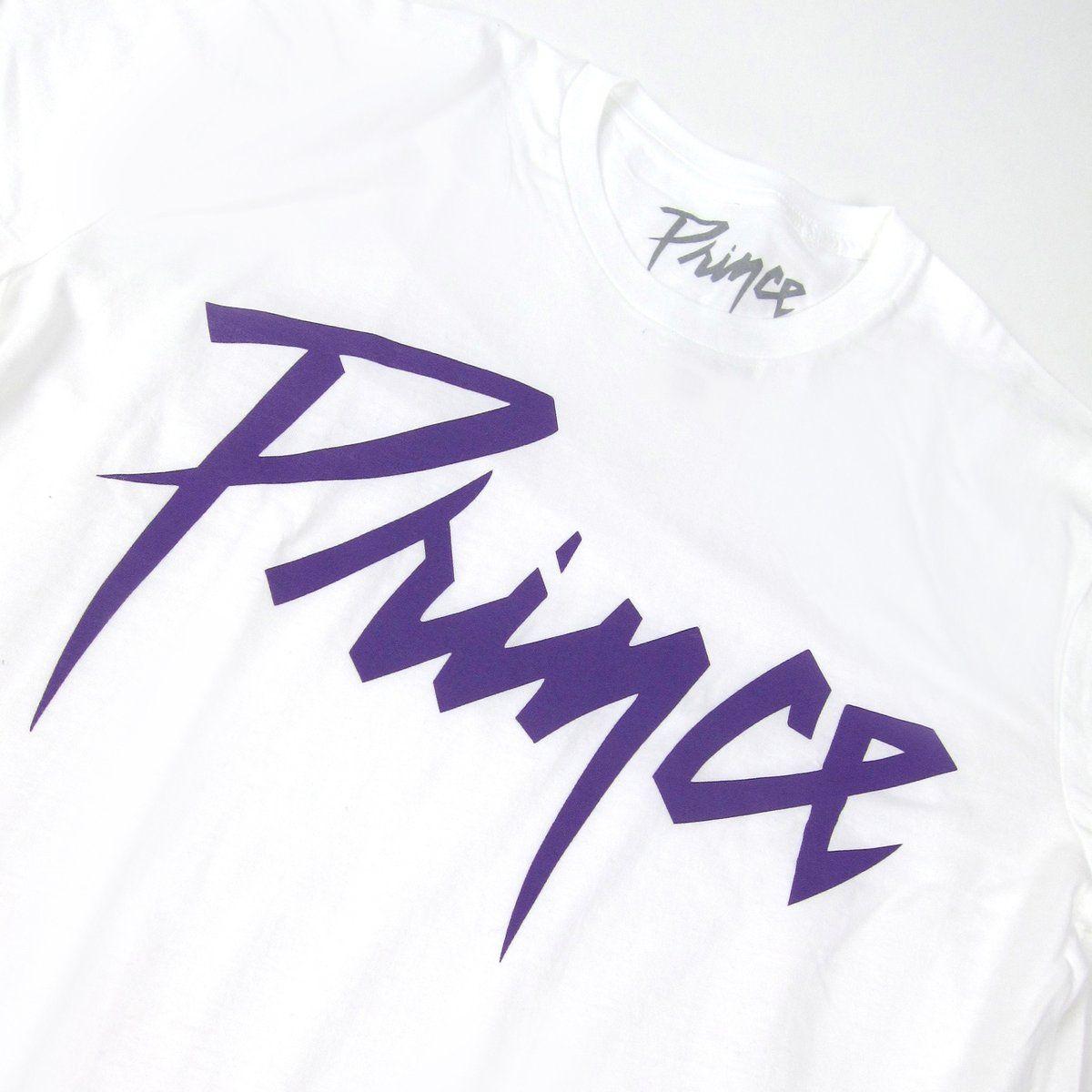Prince Logo - Prince: Logo Shirt - White – TurntableLab.com