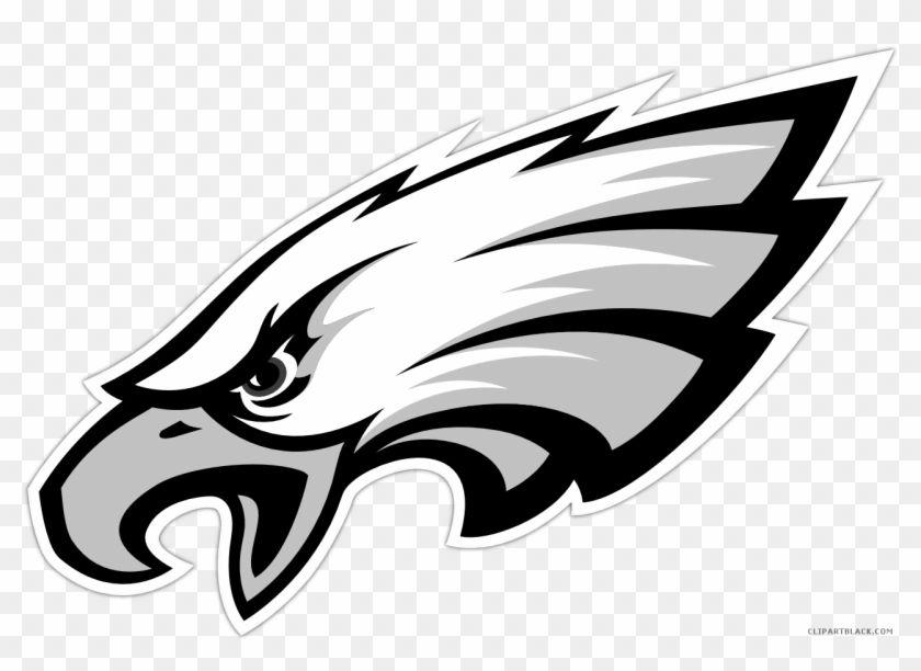 Black and White Philadelphia Eagles Logo - Eagle Animal Free Black White Clipart Images Clipartblack ...