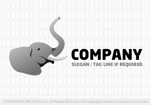 Grey Elephant Head Logo - Grey elephant head company Logos