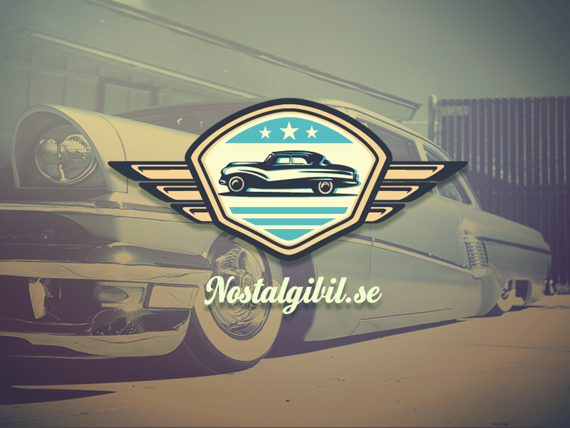 Retro Automotive Logo - Nostagibil.se Logo design (sell vintage car) by Aditya | Logo ...