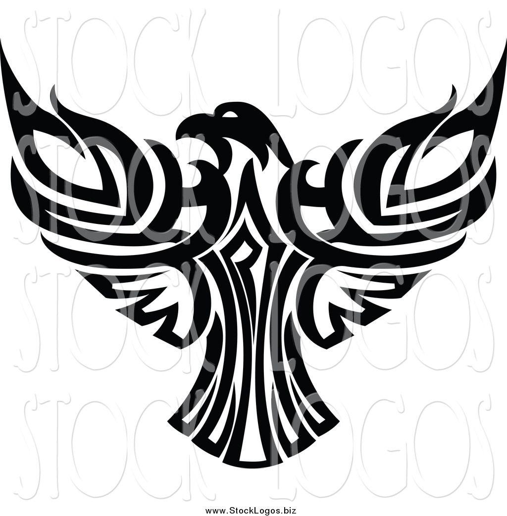 Black Line Eagle Logo - Eagle Logo 3 clip art - vector clip art online, royalty free - Clip ...