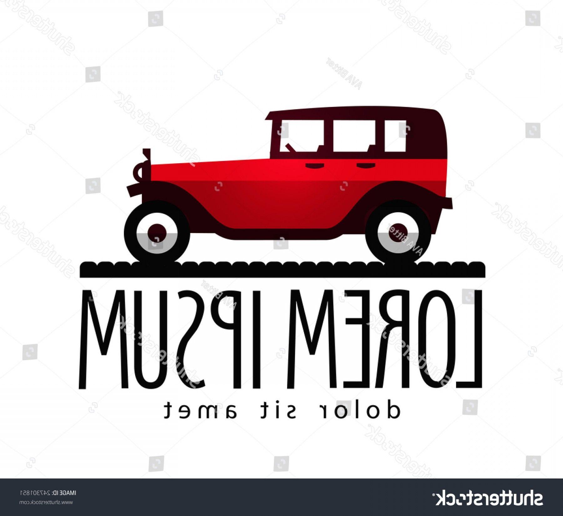 Old Automotive Logo - Old Car Vector Logo Design Template | SOIDERGI