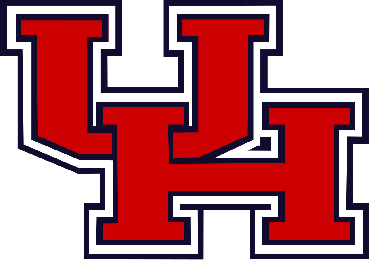Red H Football Logo - Houston Cougars football team