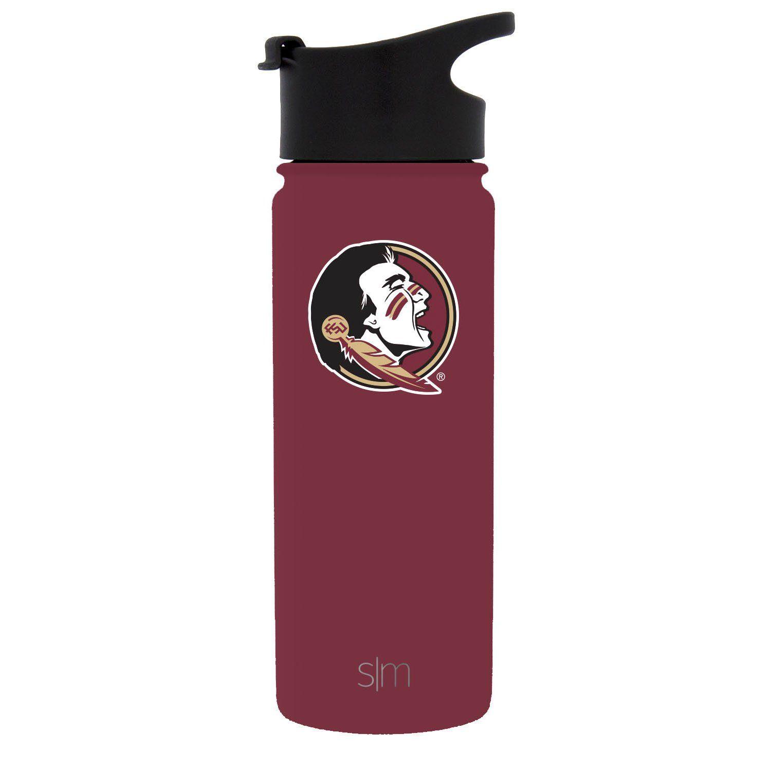 Florida State University School Logo - Florida State University School Colors 18oz Summit Bottle – Simple ...
