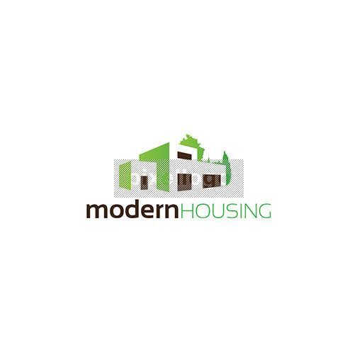 Modern House Logo - Modern Housing logo | Pixellogo