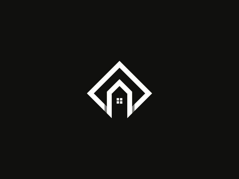 Modern House Logo - Modern House Logo by Kanades | Dribbble | Dribbble