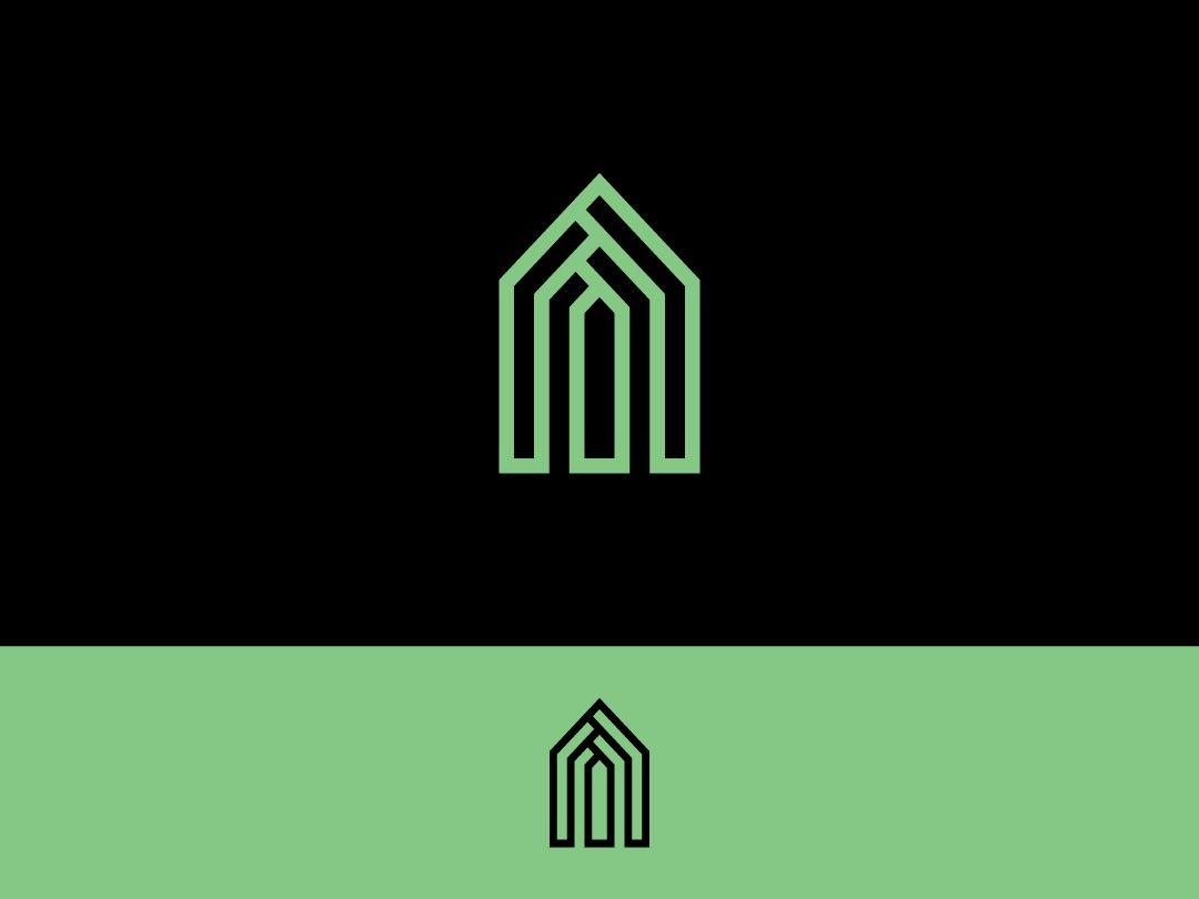 Modern House Logo - Logo for sale - Modern House logo by Kanades | Dribbble | Dribbble