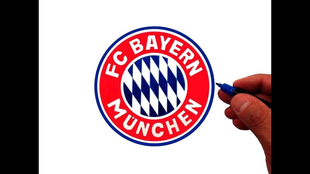 Bayern Logo - How to Draw the FC Bayern Munich Logo - YouTube