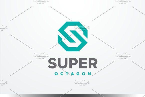 Octagon Company Logo - Super Octagon S Logo Logo Templates Creative Market