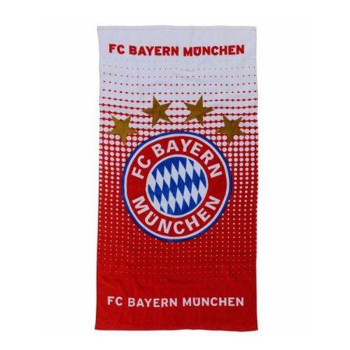 Munich Logo - Bayern Munich Logo Beach Towel - The Set Shop Football Merchandise