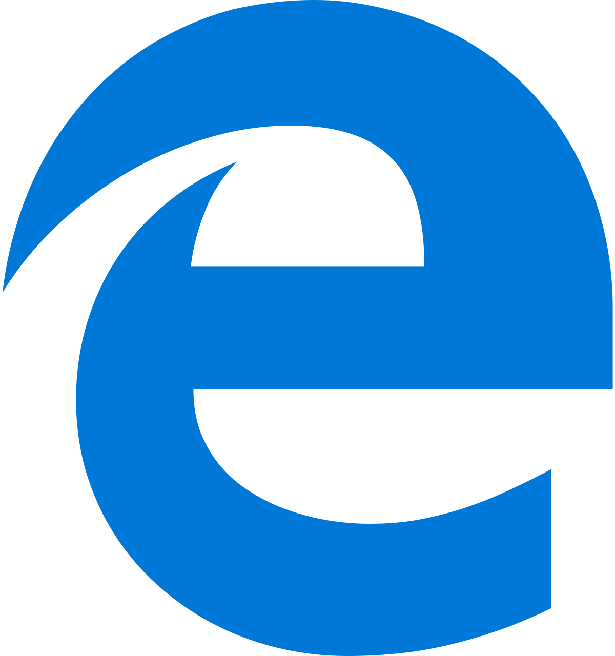 MSN Desktop Icons Logo - Microsoft Edge