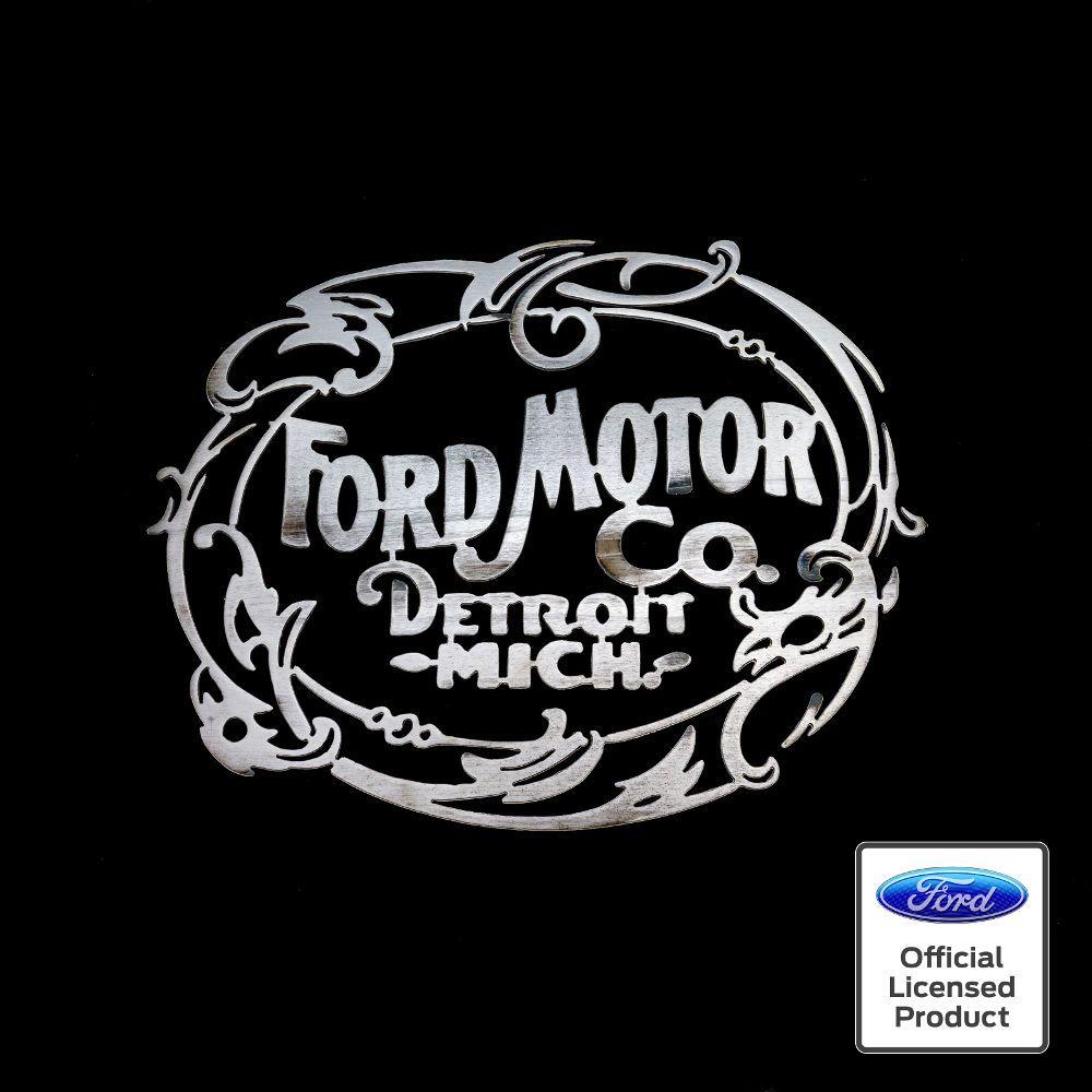 Ford Motor Company Logo - Ford 1903 Sign - Speedcult Officially Licensed