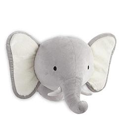 Grey Elephant Head Logo - Levtex Baby grey elephant head wall decor | Baby-blanket.org