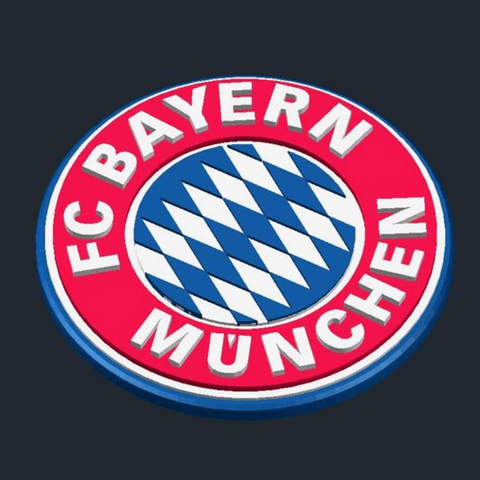 Bayern Logo - Free 3D model FC Bayern München - Logo ・ Cults