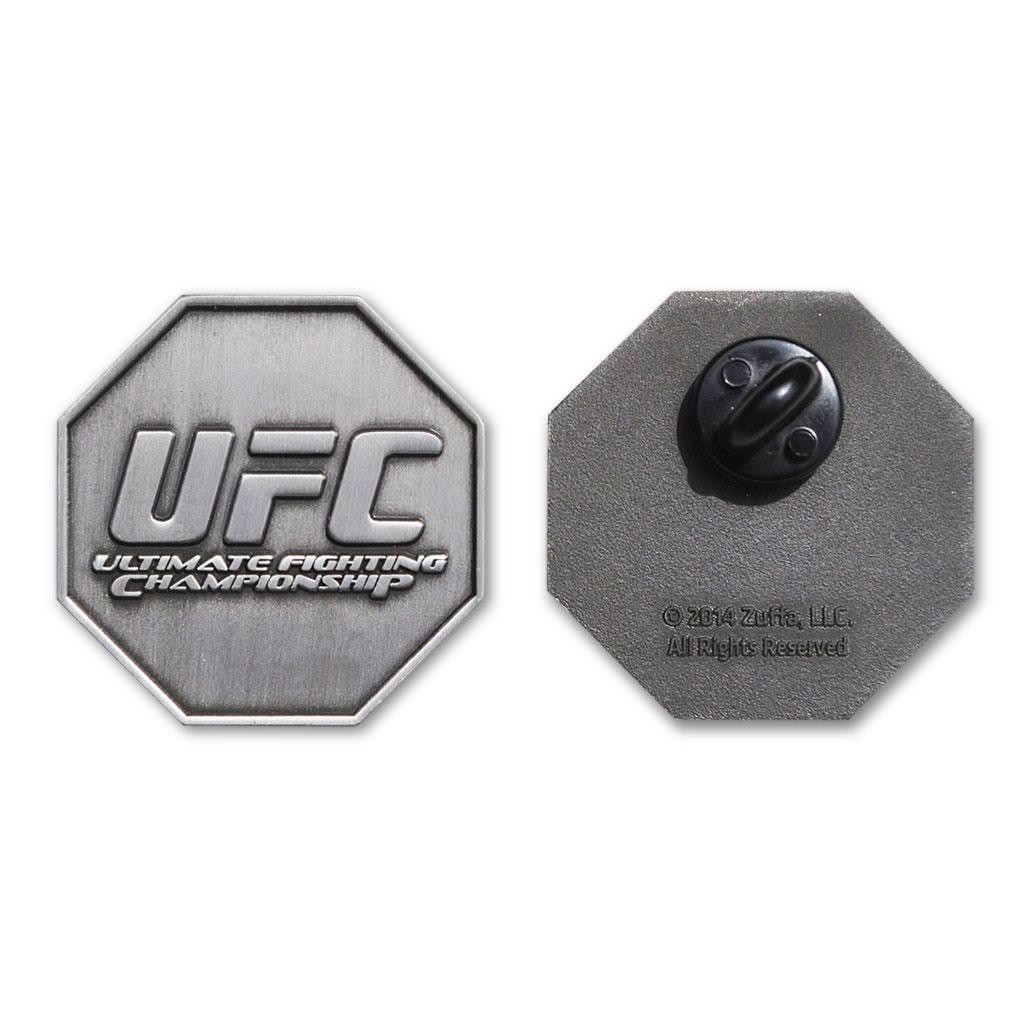 Octagon Company Logo - UFC Logo - Pewter Octagon Lapel Pin (UFCLapelPin7706) | Officially ...