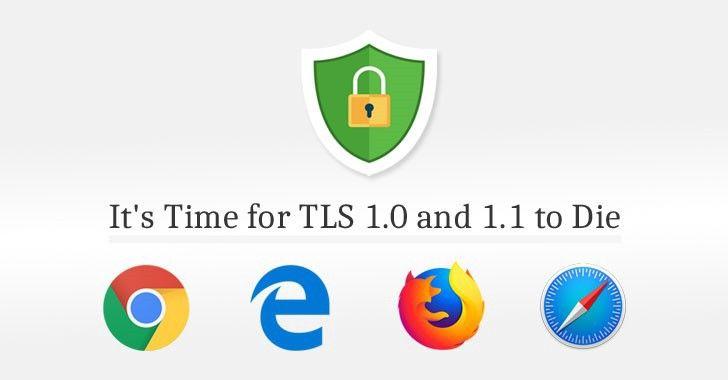 Old Microsoft Edge Logo - Chrome, Firefox, Edge and Safari Plans to Disable TLS 1.0 and 1.1