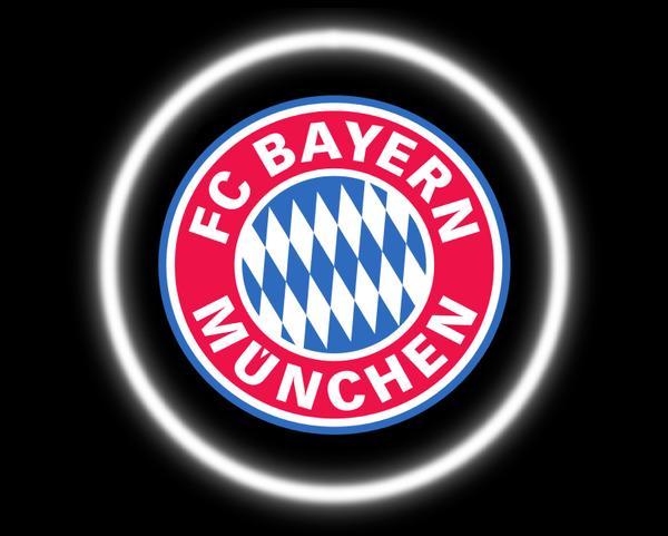 Bayern Logo - 2 Wireless LED Laser Bayern Munich Car Door Lights | Car Logo Lights