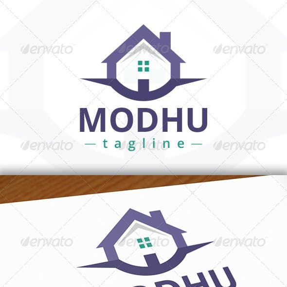 Modern House Logo - Modern Building Logos from GraphicRiver