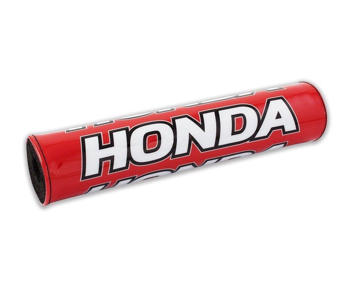 New Honda Logo - NEW HONDA LOGO CROSS BRACE BAR PAD RED WHITE CR250