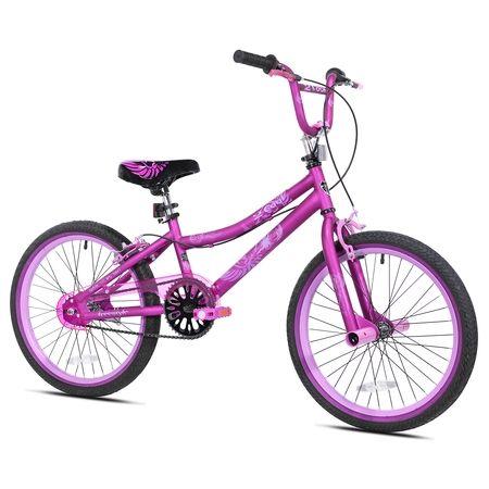 Awesome BMX Logo - Kent 20 Girls', 2 Cool BMX Bike, Satin Purple, For Ages 8 12