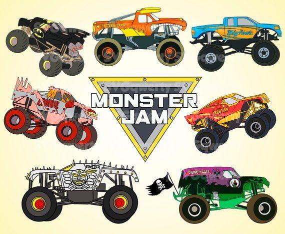 Monster Truck Svg