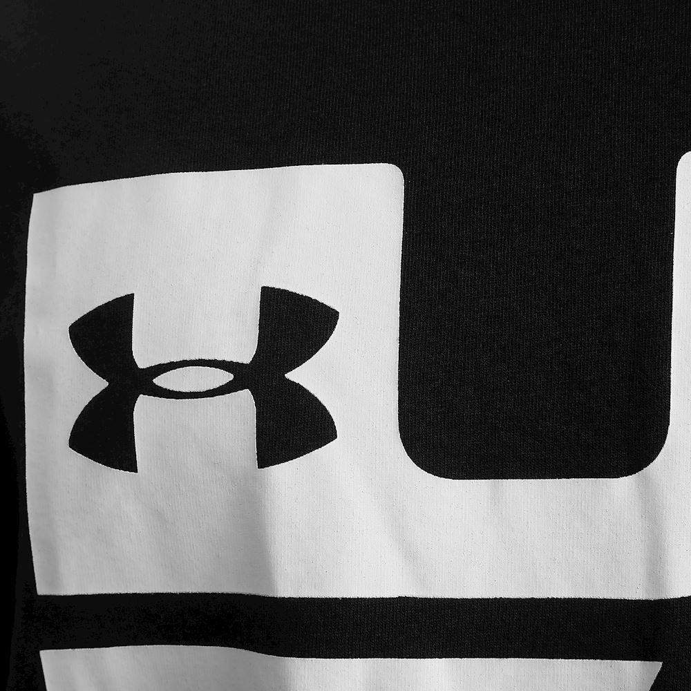 Black and White Drop Logo - Under Armour Sportstyle Drop Hem T Shirt Men, White Buy