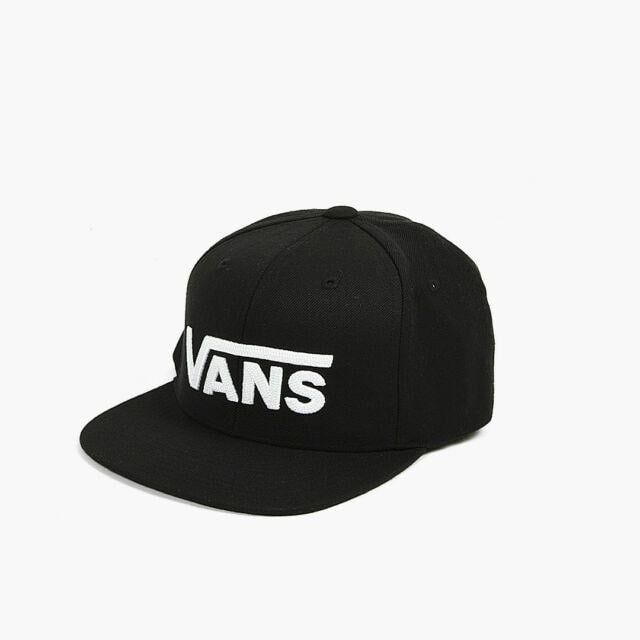 Black and White Drop Logo - VANS Drop V II Snapback Hat Black White SS 2018 Baseball Cap Skate ...