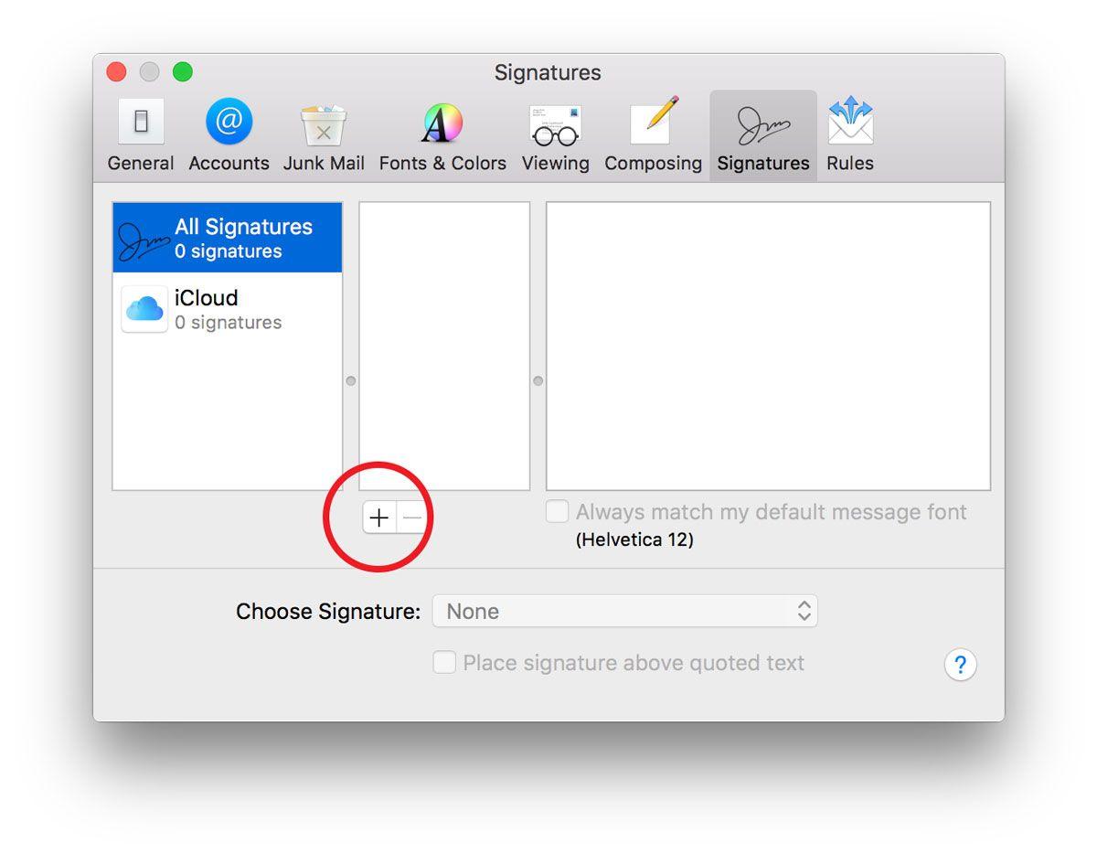 Apple Mail Logo - How to Make an HTML Signature in Apple Mail for El Capitan OS X 10.11