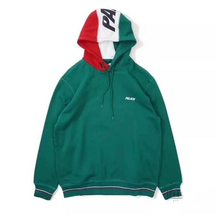 Red White Green Logo - Cheap Palace Letter Logo Red White Green Hoodie and Hoodies