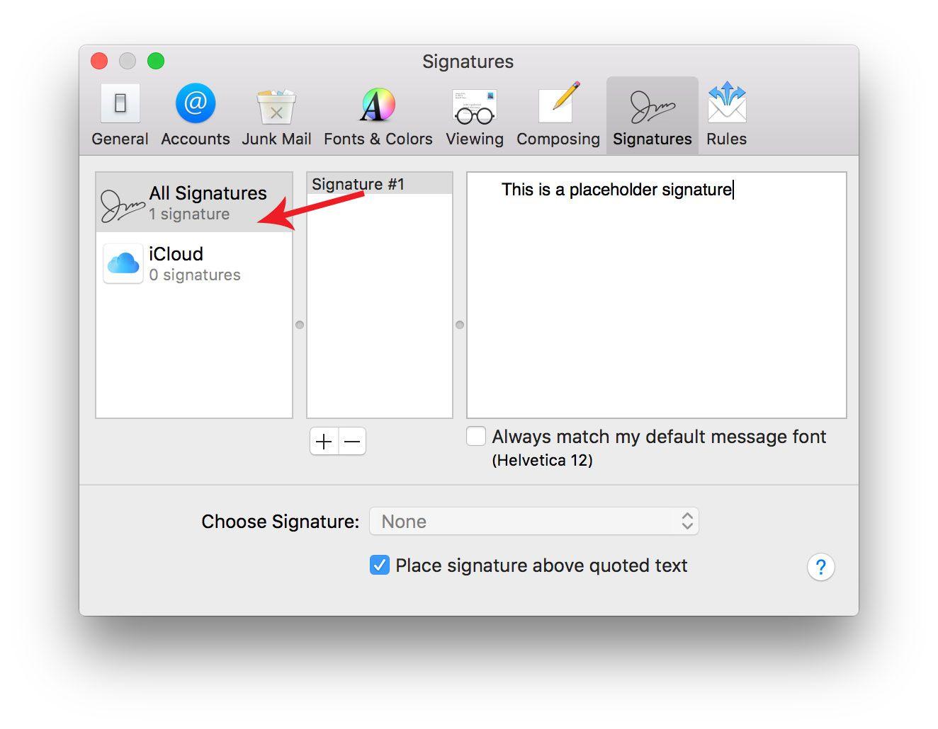 Apple Mail Logo - How to Make an HTML Signature in Apple Mail for El Capitan OS X 10.11