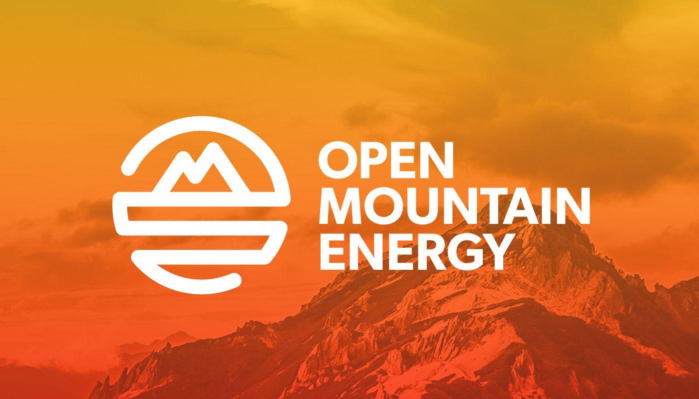 Mountain Energy Logo - Open Mountain Energy Brand on Behance