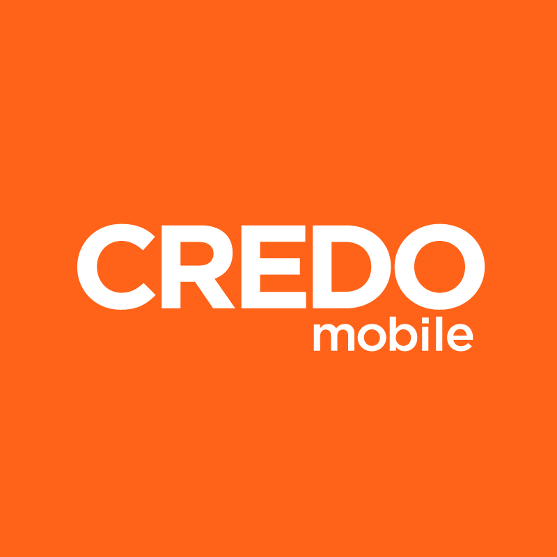 Orange Phone Logo - CREDO Mobile. Cell Phone Company Powering Progressive Change