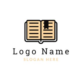 Yellow Book Logo - Free Book Logo Designs | DesignEvo Logo Maker