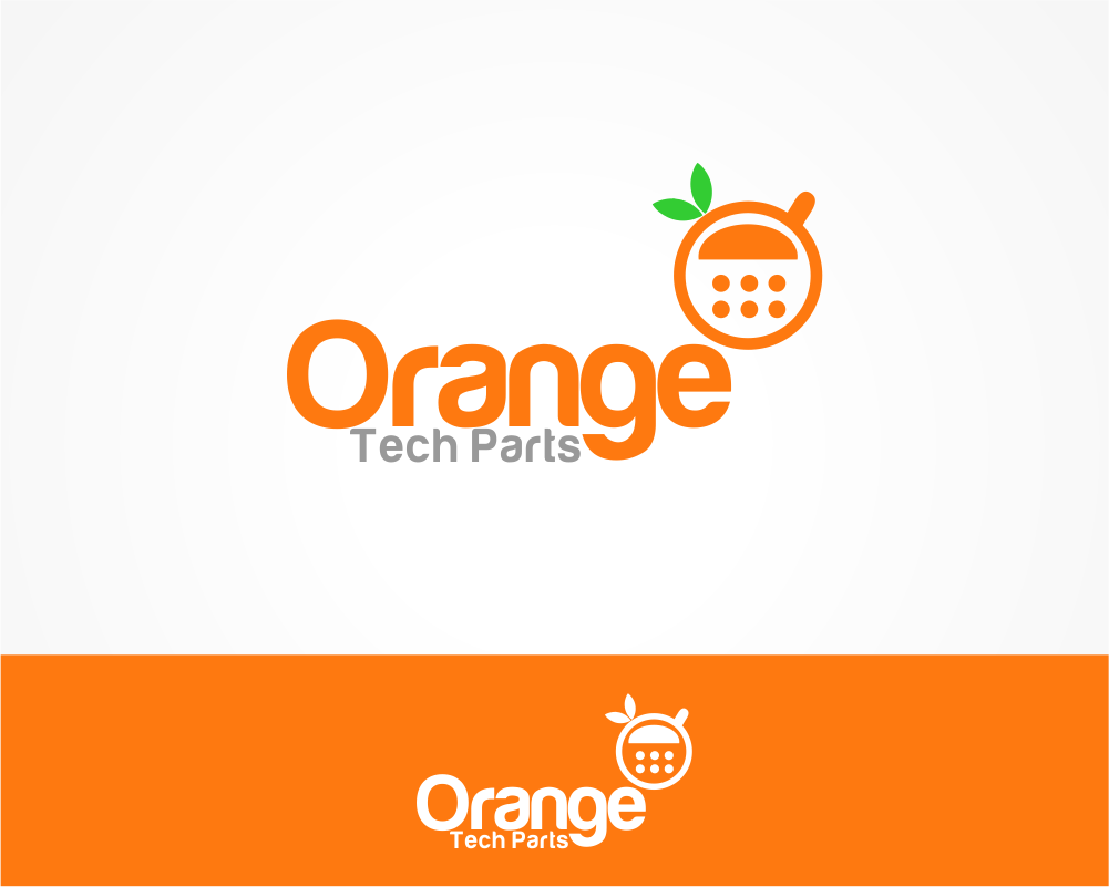 Orange Phone Logo - Cell Phone Logo Design for Orange Tech Parts by nurmania. Design
