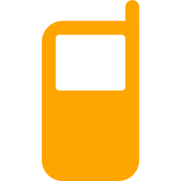 Orange Phone Logo - Free Orange Cell Phone Icon Orange Cell Phone Icon