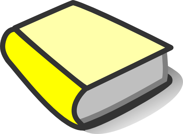 Yellow Book Logo - Yellow Book Reading Clip Art at Clker.com - vector clip art online ...