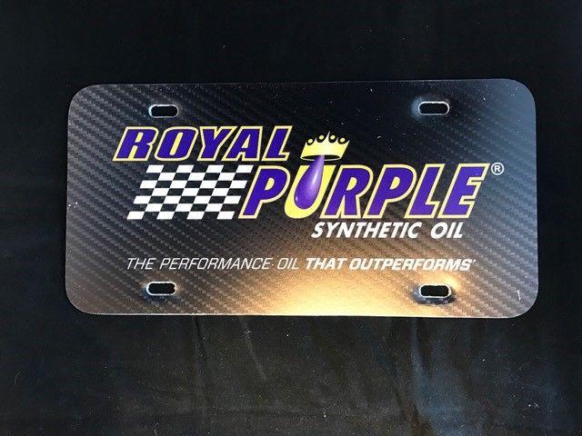 Royal Purple Logo - ROYAL PURPLE LOGO LICENSE PLATE: Royal Purple Company Store ...