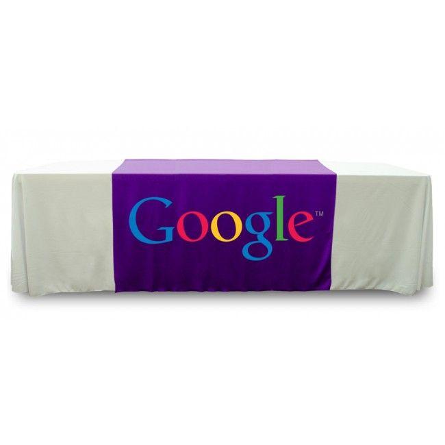Royal Purple Logo - Royal Purple 58in x 88in Table Runner with Full Color Logo