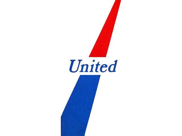 United Airlines Tulip 1974 Logo - Logo Evolution: U.S. Airlines