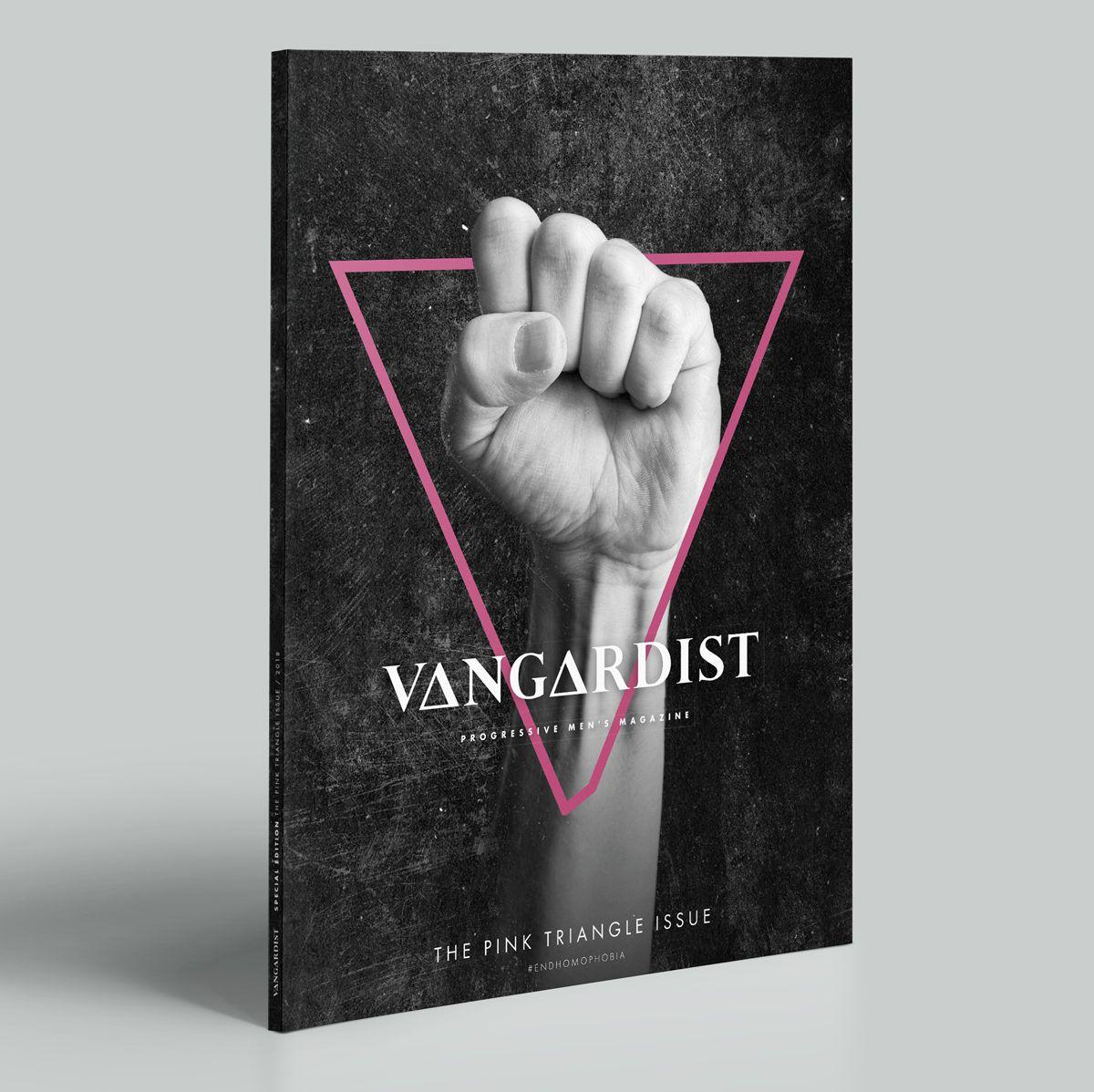 Pink Triangle Logo - VANGARDIST Print Issue - The Pink Triangle - VANGARDIST MAGAZINE