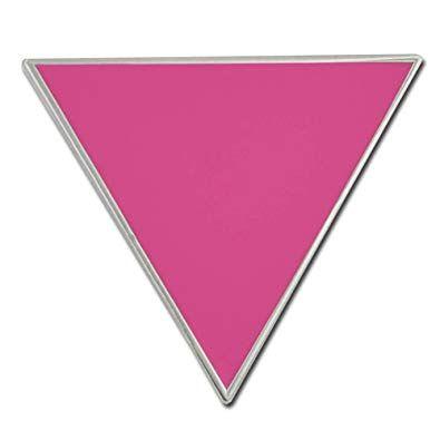 Pink Triangle Logo - PinMart Pink Triangle International Symbol of Gay Pride