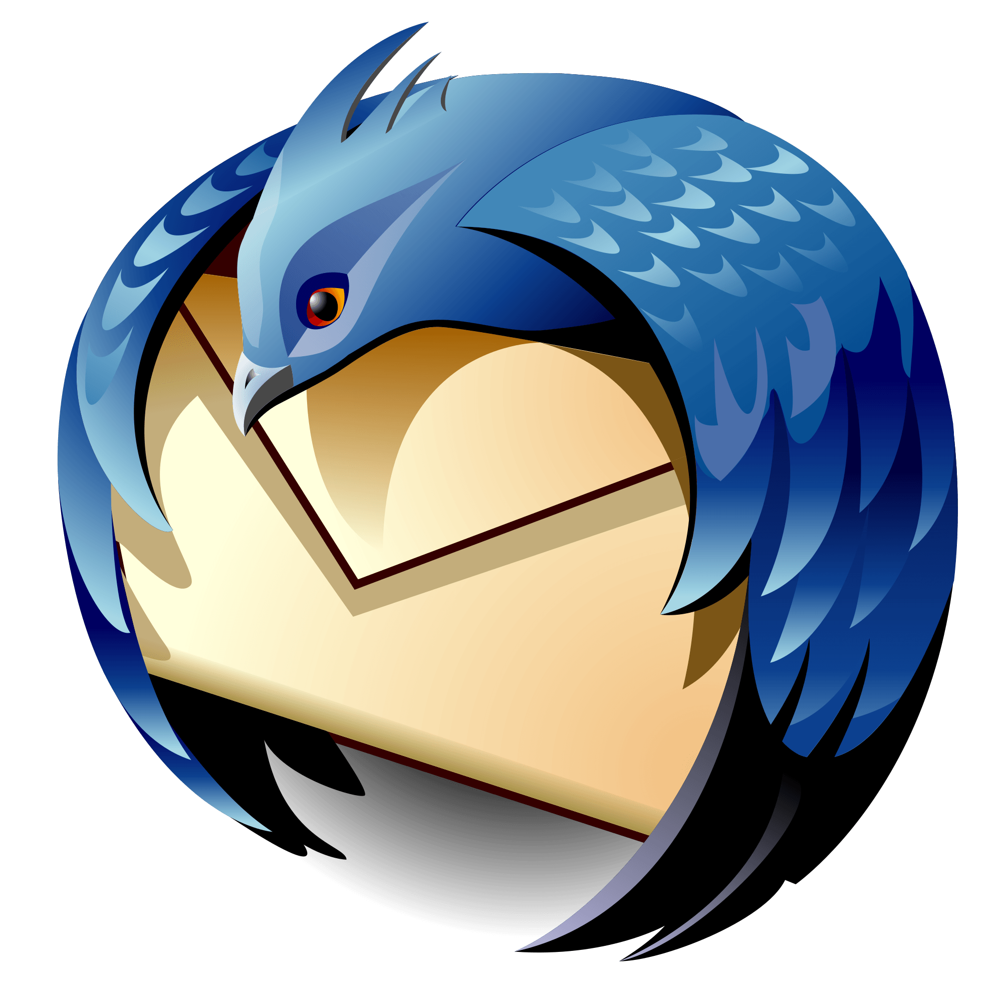 Thunderbird Logo - Mozilla Thunderbird | Logopedia | FANDOM powered by Wikia