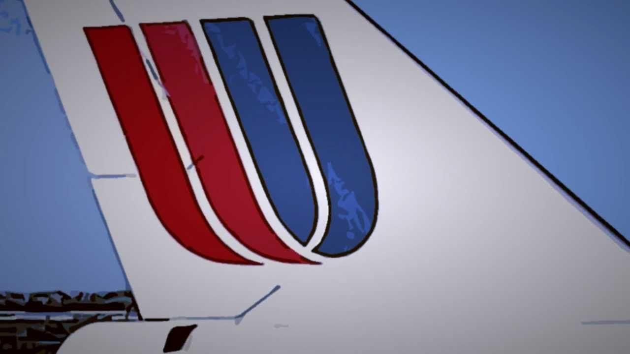 United Airlines Tulip 1974 Logo - End of an Era. -- United Airlines (1080p) - YouTube