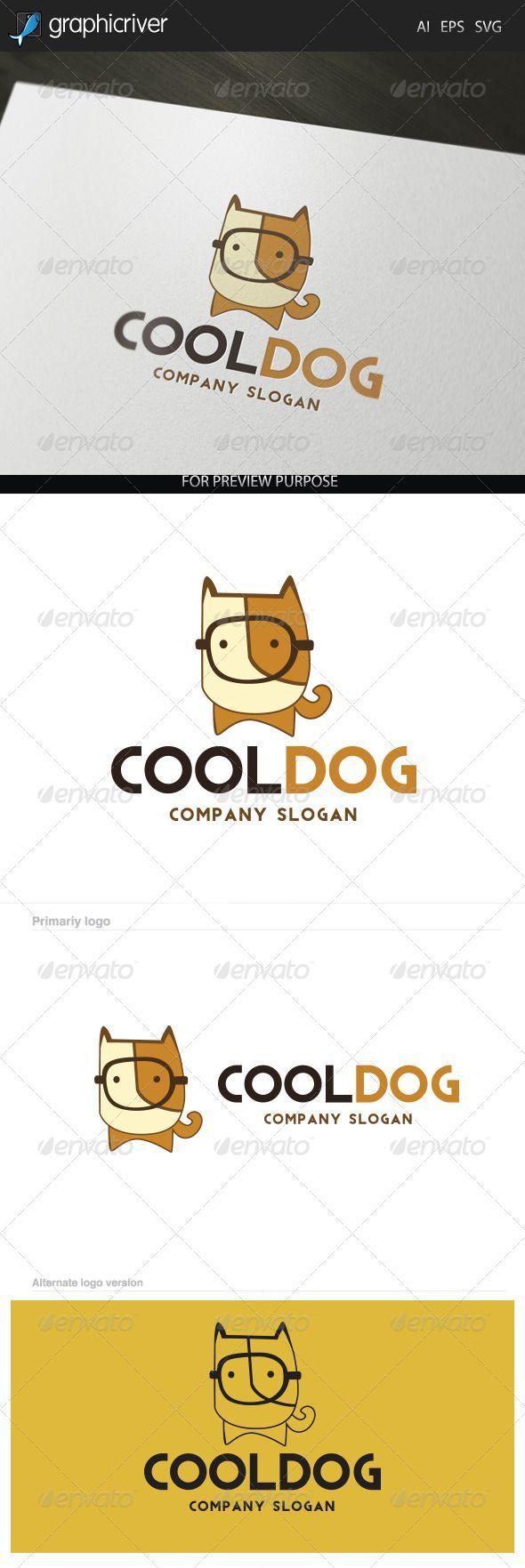 Cool Dogs Logo - Cool Dog Logo. Fonts Logos Icons. Kindergarten Logo