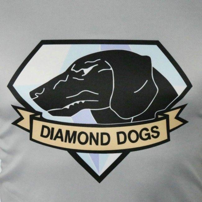Cool Dogs Logo - Metal Gear Solid Diamond Dogs Logo Men Cool Short Sleeved T-Shirt