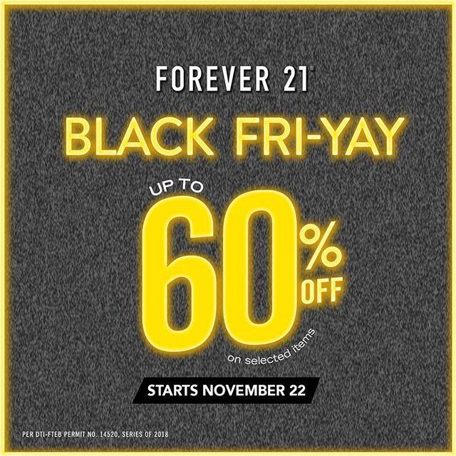 Forever 21 Company Logo - Forever 21 Black Friday Sale 2018 | SPOT.ph