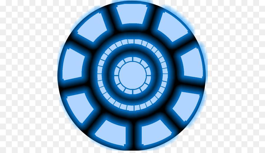 Blue Rim Circle Logo - The Iron Man Superhero Comics Man png download*512