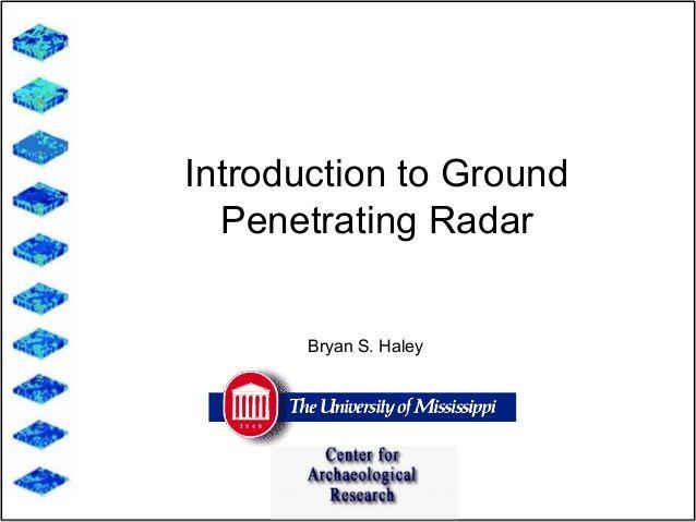 Ground Penetrating Radar Logo - ground penetration rader