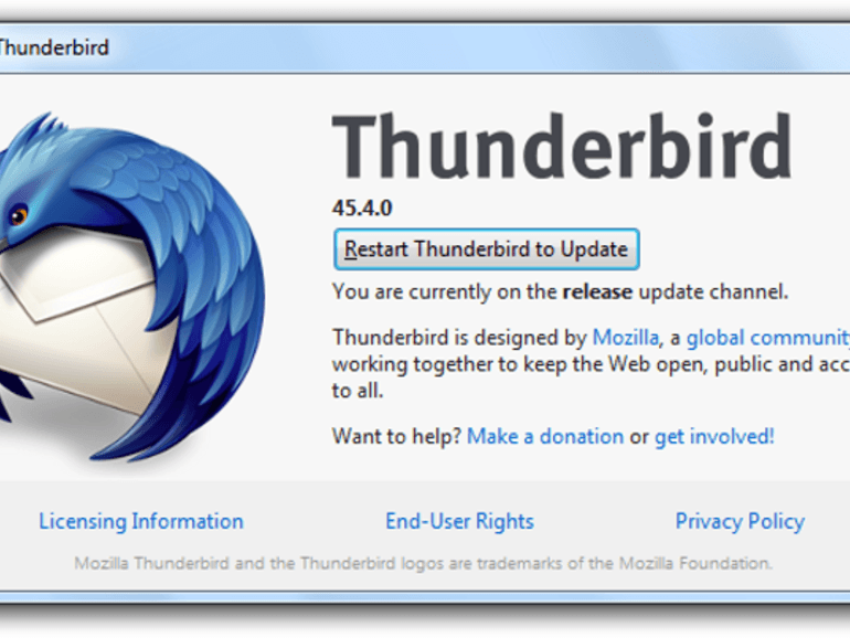Mozilla Thunderbird Logo Logodix