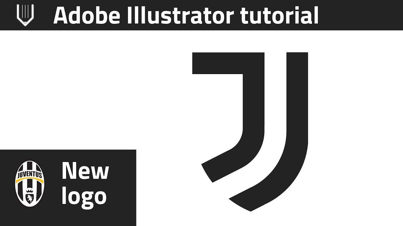 New Adobe Logo - How to design new Juventus logo in Adobe Illustrator - YouTube